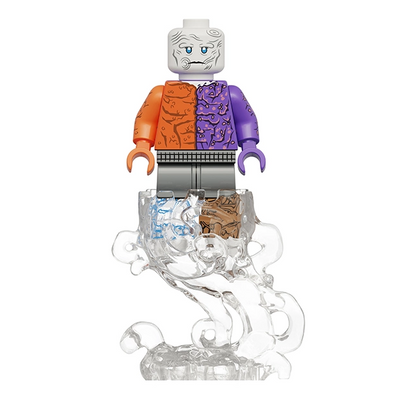 Bargain Brix Action Figures Elemental Fusion Guardian Galactic Guardian & Superpowered Hero Figurine Set – Cosmic Adventure Collection