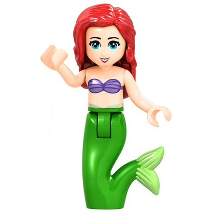 Bargain Brix Action Figures Emerald Sea Princess Enchanted Fairy Tale Princess Figurine Set – Princess & Mermaid Collection
