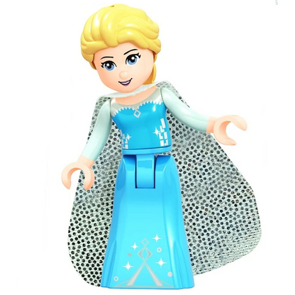 Bargain Brix Action Figures Frost Cape Princess Enchanted Fairy Tale Princess Figurine Set – Princess & Mermaid Collection