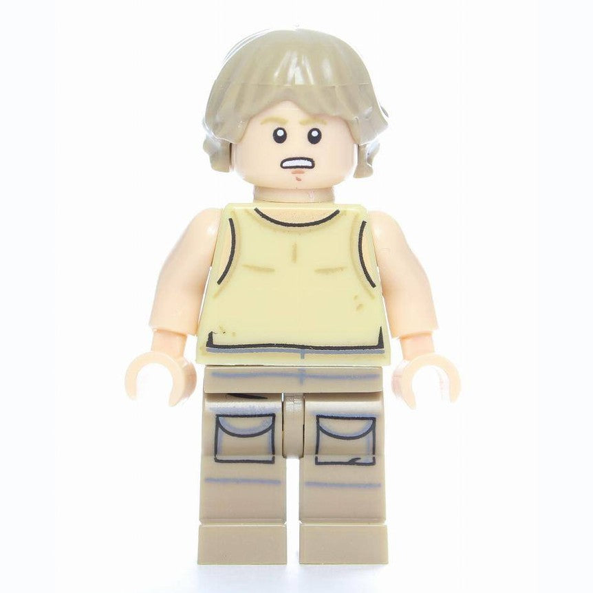 Bargain Brix Action Figures Galactic Farmboy Hero Figurine – Blue Energy Blade Warrior