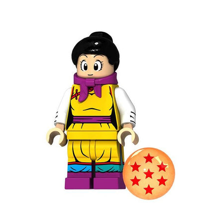Bargain Brix Action Figures Golden Scarf Adventurer Anime Power Warrior Figurine Set - Energy Fighter Collection