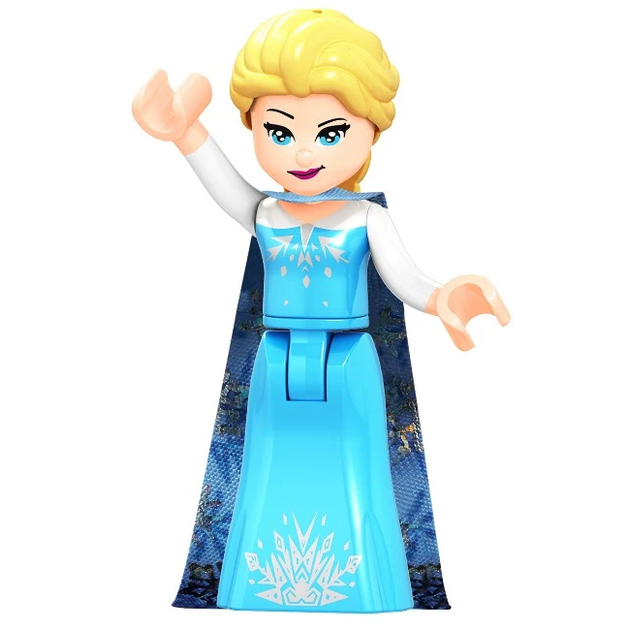 Bargain Brix Action Figures Ice Realm Queen Enchanted Fairy Tale Princess Figurine Set – Princess & Mermaid Collection