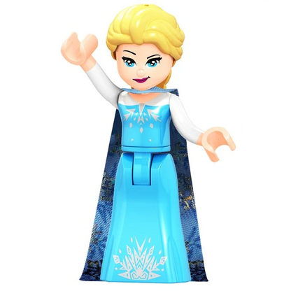 Bargain Brix Action Figures Ice Realm Queen Enchanted Fairy Tale Princess Figurine Set – Princess & Mermaid Collection