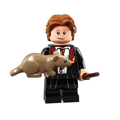 Bargain Brix Action Figures Red-Haired Wizard Friend Magical Wizard School Character Figurine Set – Enchanted Adventure Collection