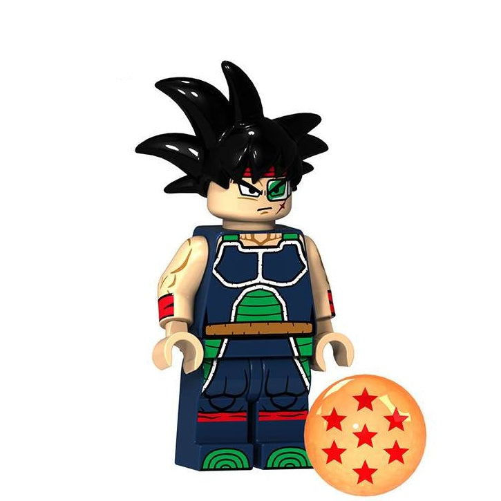 Bargain Brix Action Figures Shadow Power Warrior Anime Power Warrior Figurine Set - Energy Fighter Collection