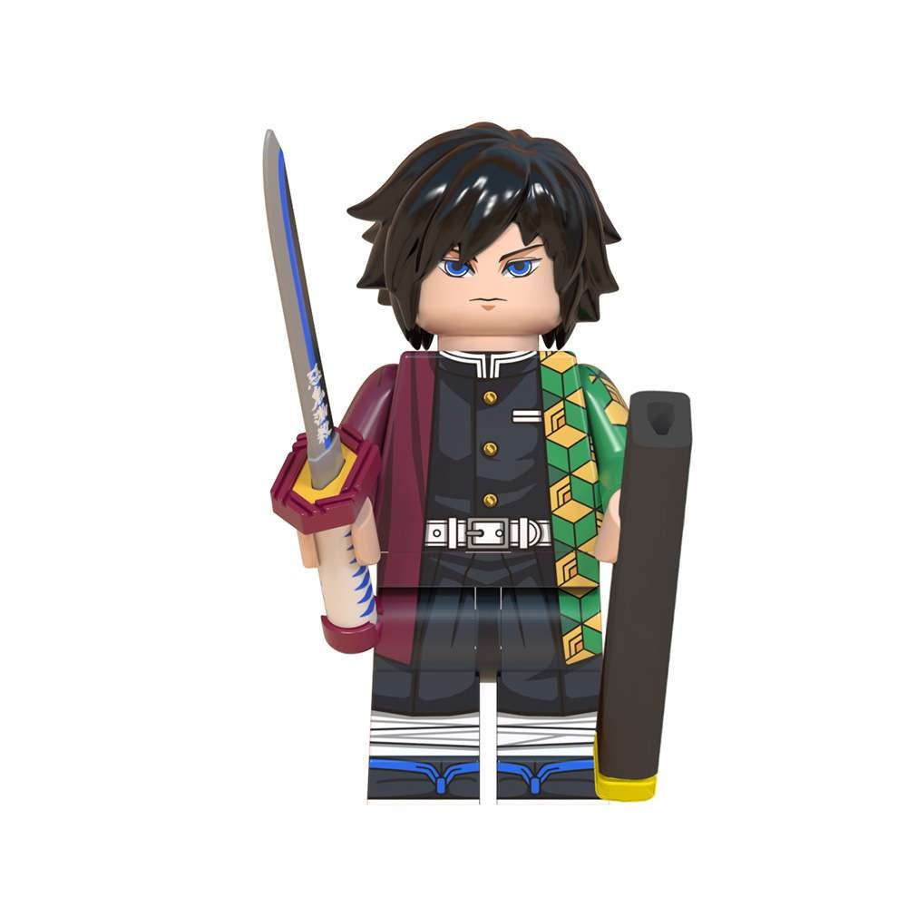 Bargain Brix Action Figures Water Blade Master Anime Blade Warriors Figurine Set