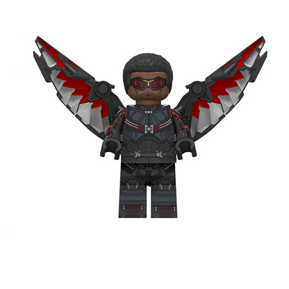 Bargain Brix Aerial Strike Commander Airborne Recon Guardian And Winter Ops Shadow Agent Figurines