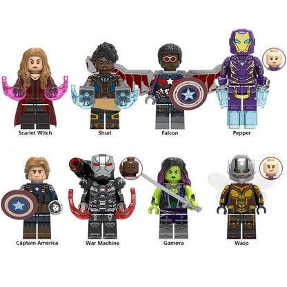 Bargain Brix All 8 Legendary Hero Alliance Figurines