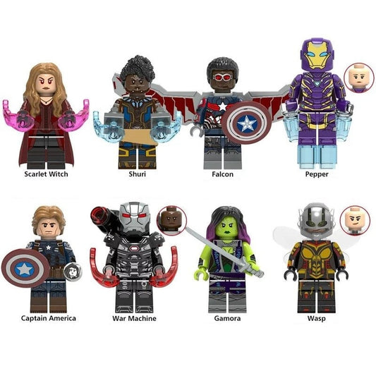 Bargain Brix All 8 Legendary Hero Alliance Figurines