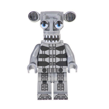 Bargain Brix Animatronic Skeleton Animatronic Iconic Mascot Minifigure Set – Horror-Style Collectible