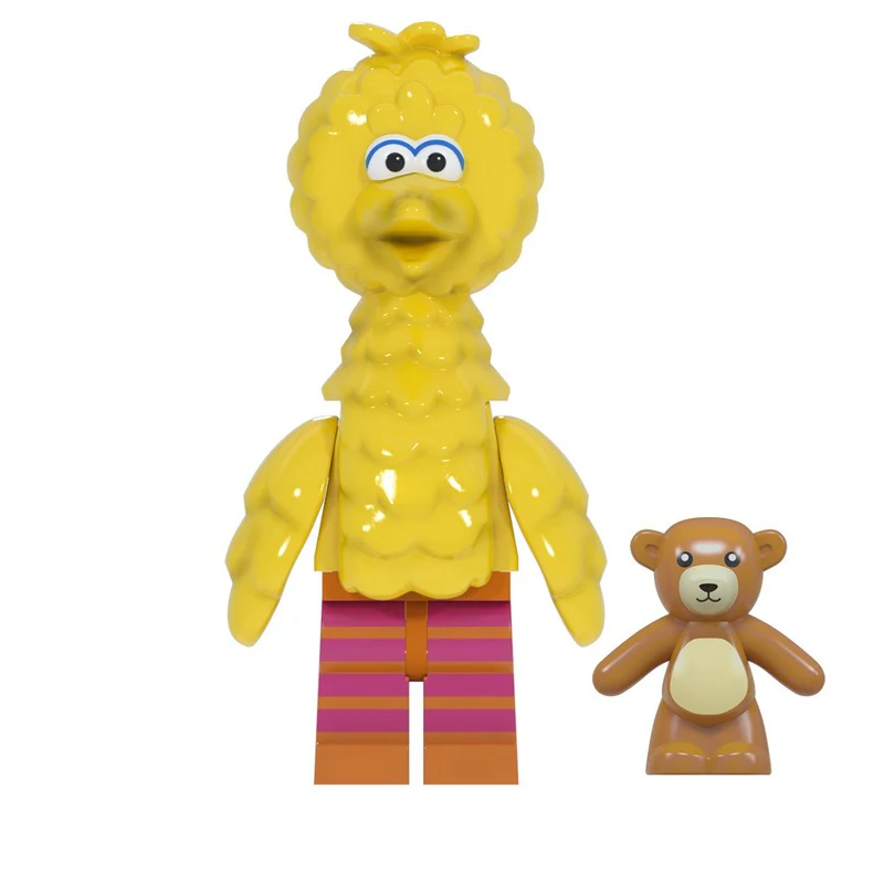 Bargain Brix Big Bird Neighborhood Early Learning Playtime Pal Figurines