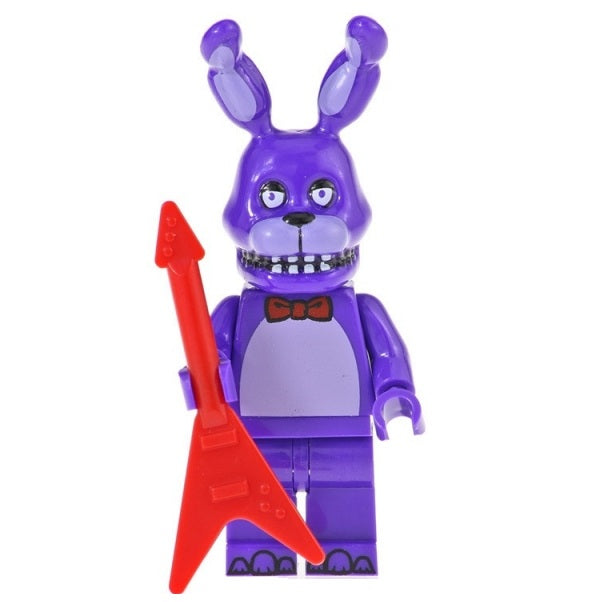 Bargain Brix Bunny 1 Animatronic Iconic Mascot Minifigure Set – Horror-Style Collectible