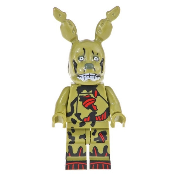 Bargain Brix Bunny 2 Animatronic Iconic Mascot Minifigure Set – Horror-Style Collectible