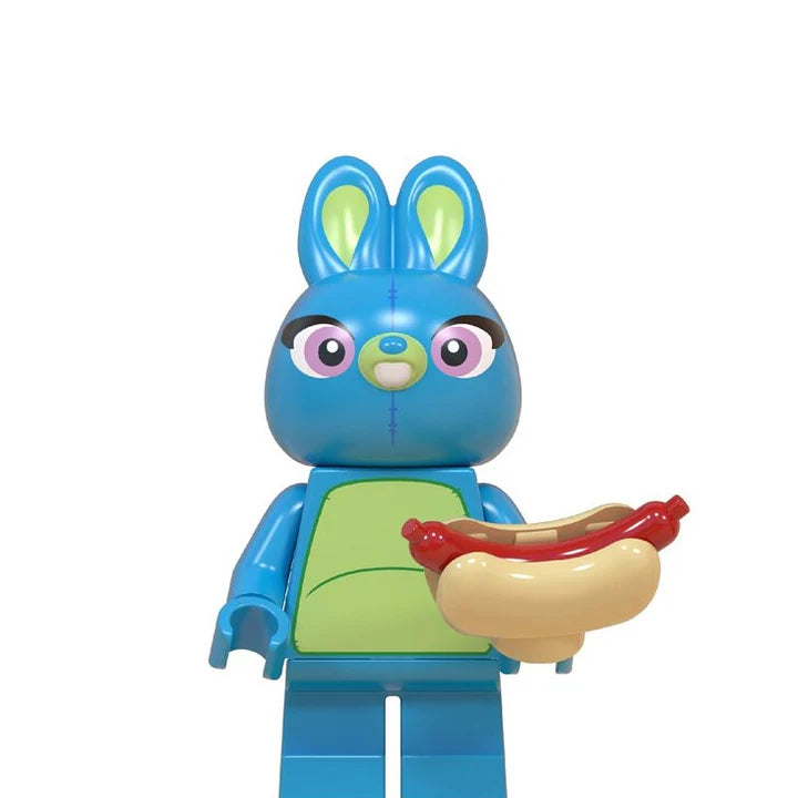 Bargain Brix Bunny Storytime Toy Adventures Figurine Collectible Set