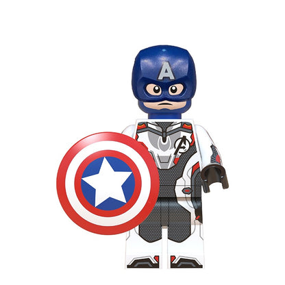 Bargain Brix Captain America Legendary Hero Alliance Nano-Armor Suit Figurines