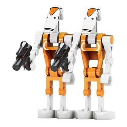 Bargain Brix Combat Battle Droids 2 Galactic Saga Mech Vanguard Army Figurines Set