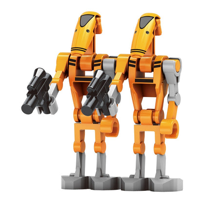 Bargain Brix Combat Battle Droids 3 Galactic Saga Mech Vanguard Army Figurines Set