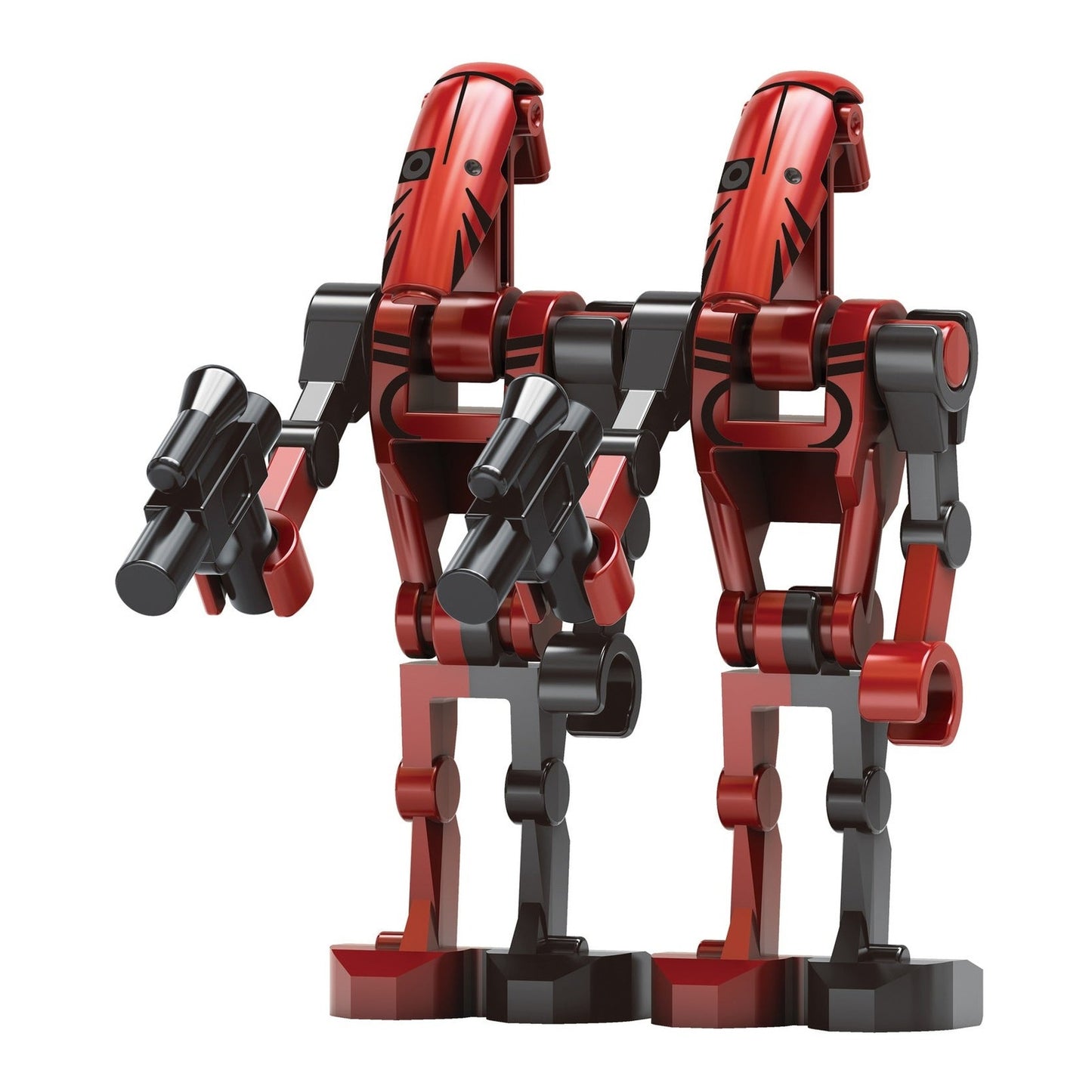 Bargain Brix Combat Battle Droids 7 Galactic Saga Mech Vanguard Army Figurines Set