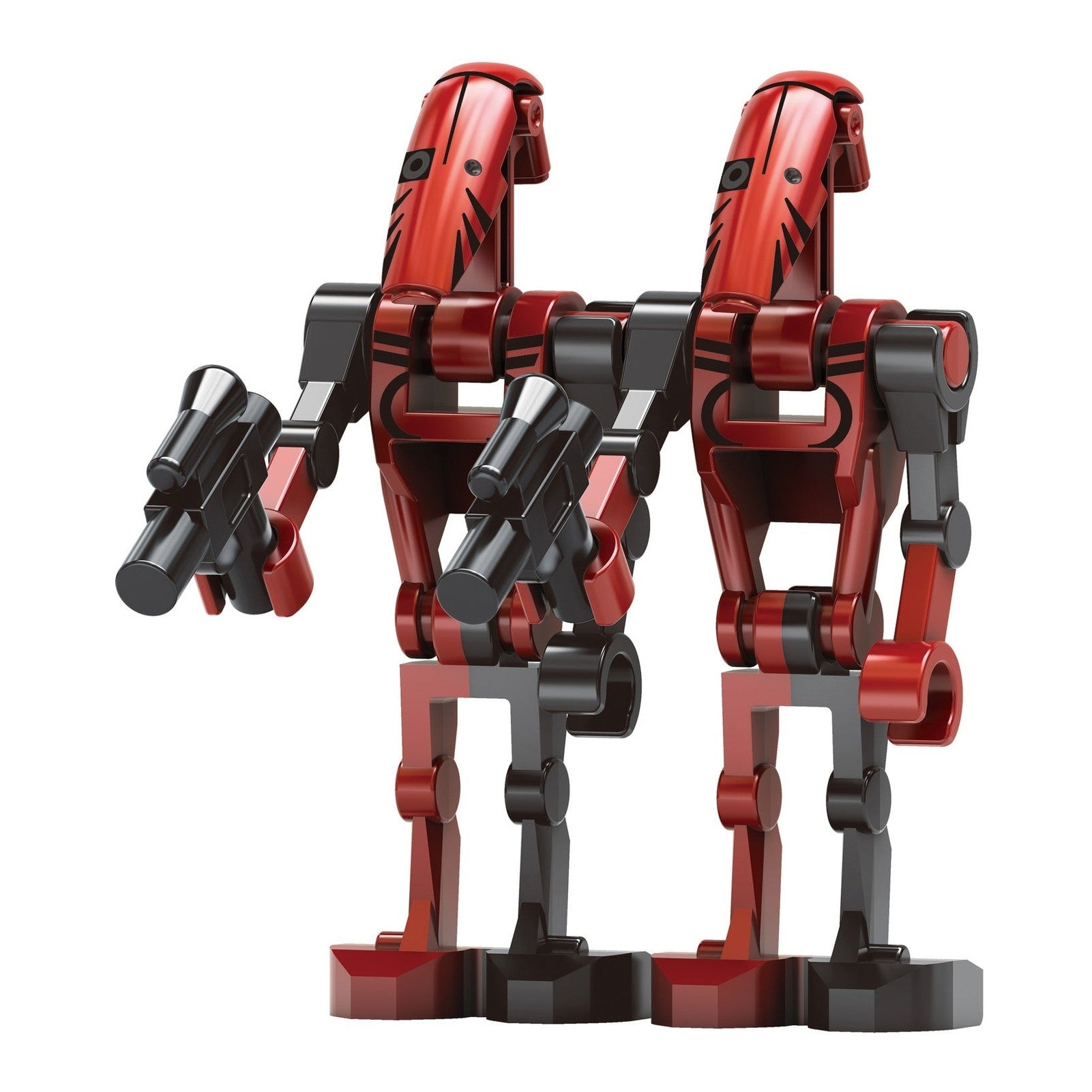 Bargain Brix Combat Battle Droids 7 Galactic Saga Mech Vanguard Army Figurines Set