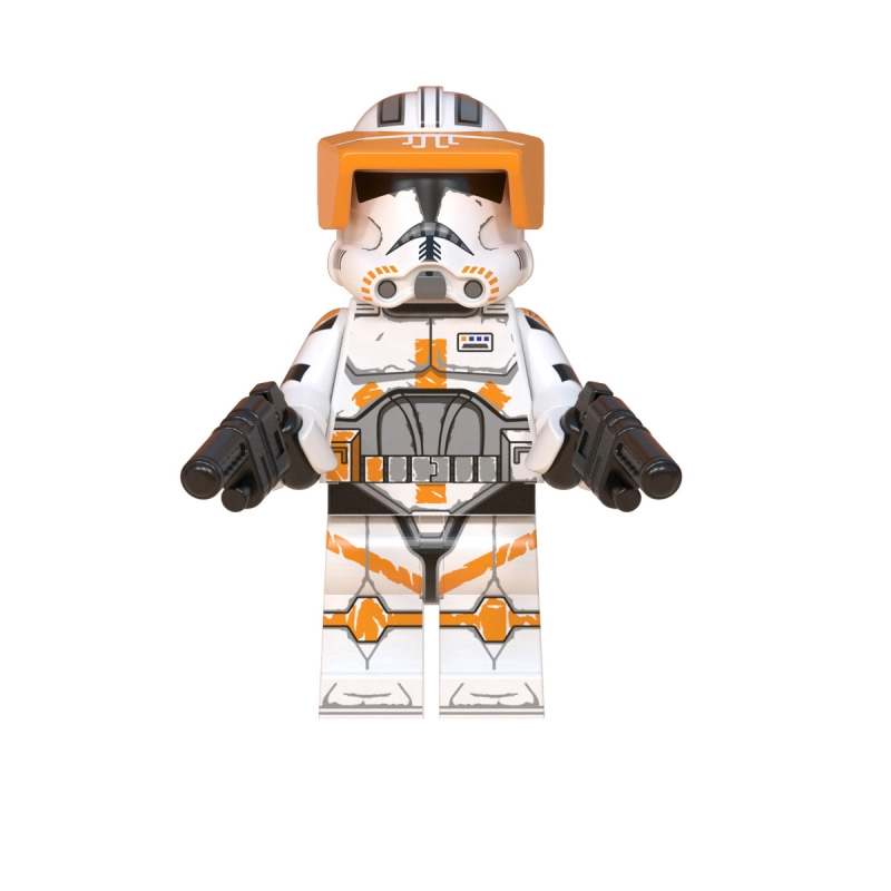 Bargain Brix Commander Cody Galactic Saga Elite Space Task Force and Rogue Vanguard Unit Figurine Set