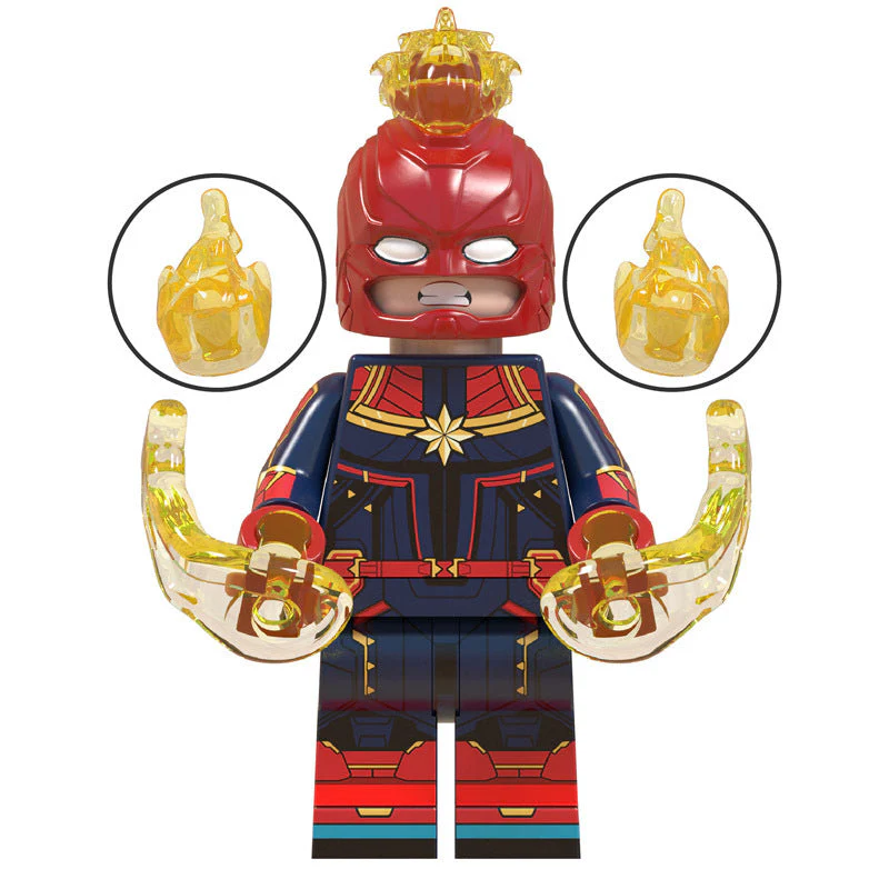 Bargain Brix Cosmic Power Captain Legendary Hero Alliance Figurines