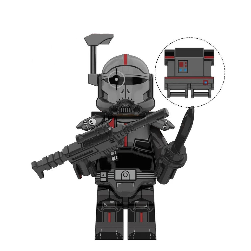 Bargain Brix Crosshair Galactic Saga Elite Space Task Force and Rogue Vanguard Unit Figurine Set