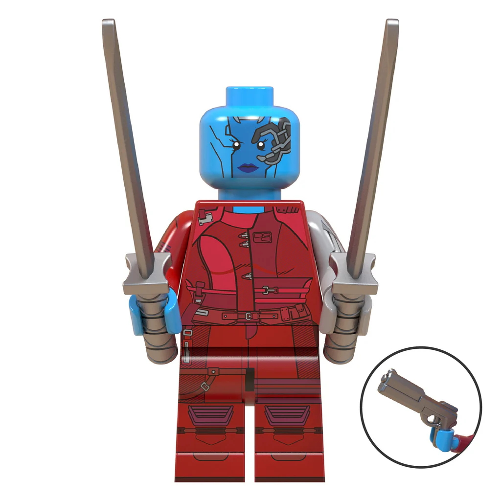 Bargain Brix Cybernetic Space Assassin Legendary Hero Alliance Figurines