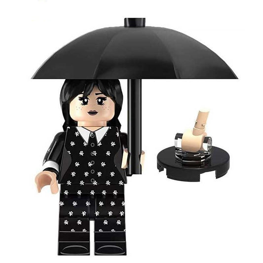 Bargain Brix Dark Academia Mystery Chronicles Raven Blackwood and Hand Figurine