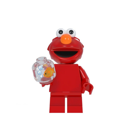 Bargain Brix Elmo Neighborhood Early Learning Playtime Pal Figurines