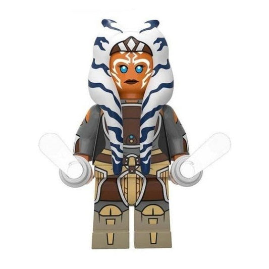 Bargain Brix Galactic Saga Dual-Blade Sci-Fi Warrior Figurine