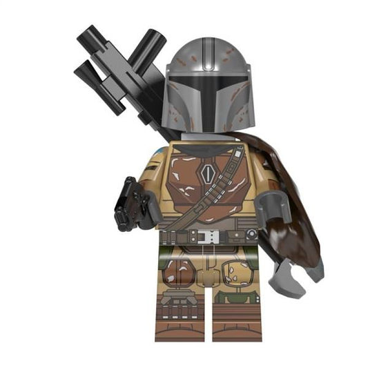Bargain Brix Galactic Saga Starbound Armor Hunter Figurine