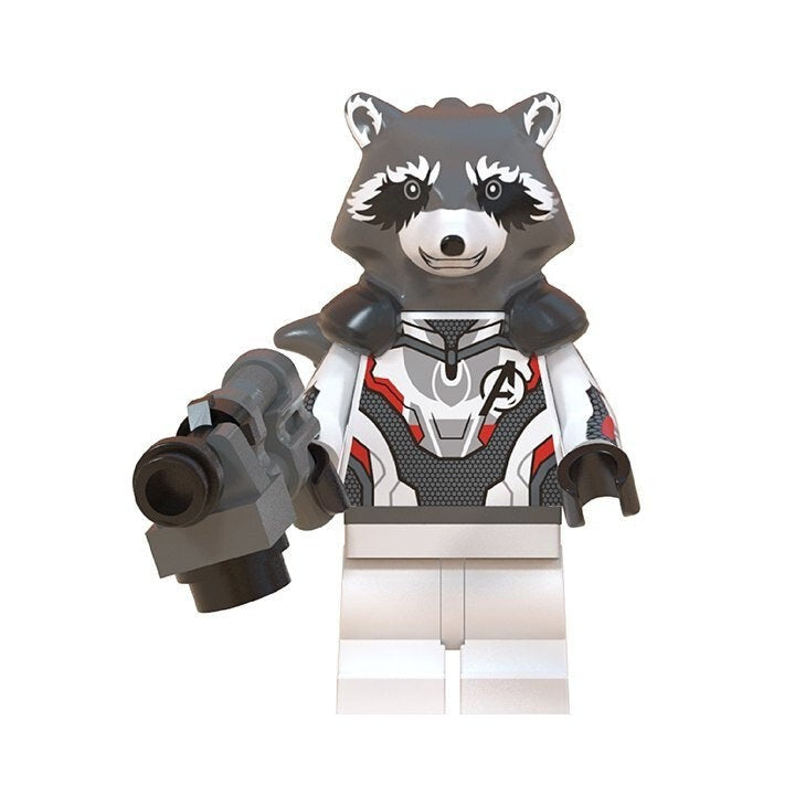 Bargain Brix Galaxy Trash Panda Legendary Hero Alliance Nano-Armor Suit Figurines