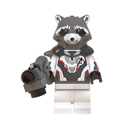 Bargain Brix Galaxy Trash Panda Legendary Hero Alliance Nano-Armor Suit Figurines