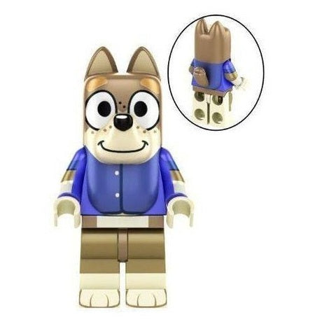 Bargain Brix Helpful Shop Pup Happy Tails Heeler Family Figurine Set