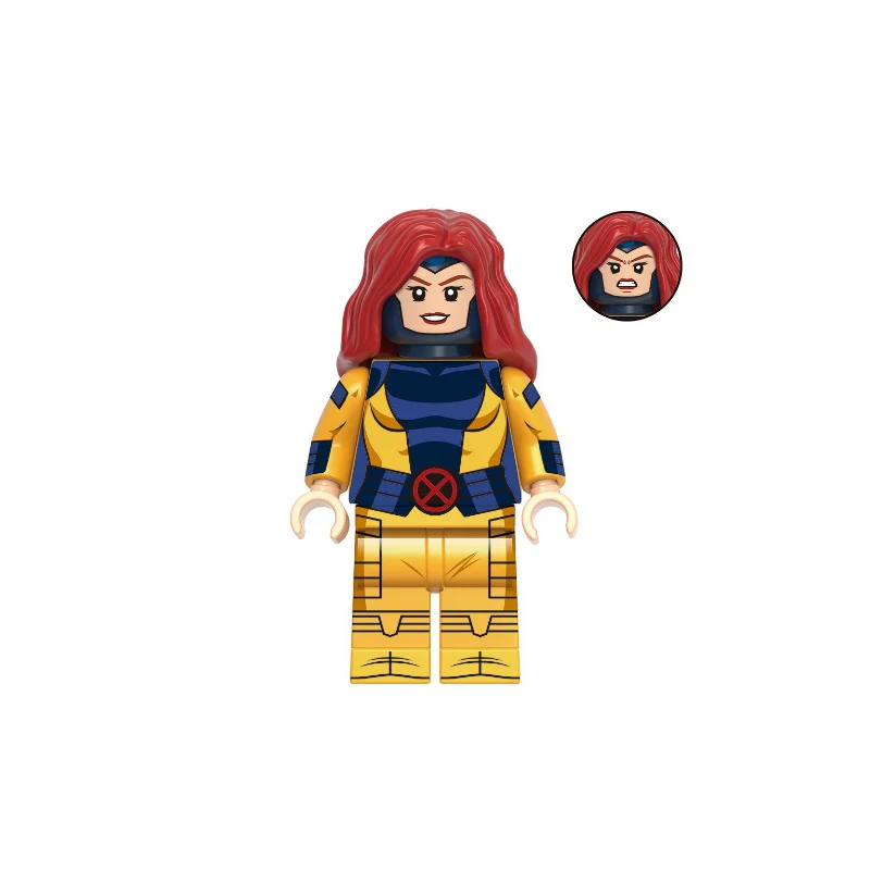 Bargain Brix Jean Grey Classic Elite Ability Guardian Figurines