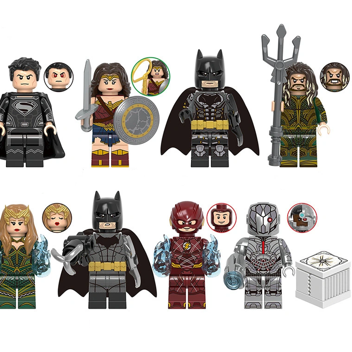 Bargain Brix Justice Guardian Heroes Figurine Set