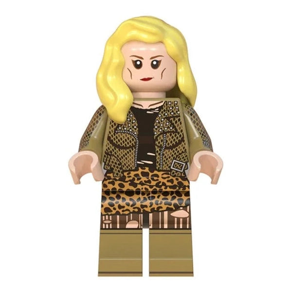 Bargain Brix Leopard Beast Villain 2 Golden Valkyrie Collectible Figurines