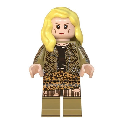 Bargain Brix Leopard Beast Villain 2 Golden Valkyrie Collectible Figurines