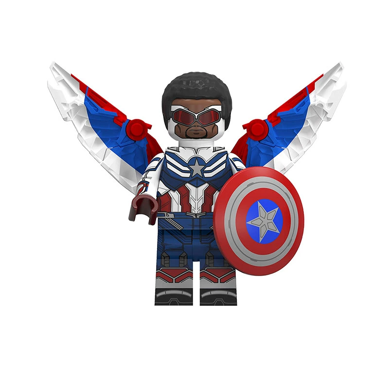 Bargain Brix Liberty Wing Guardian Airborne Recon Guardian And Winter Ops Shadow Agent Figurines