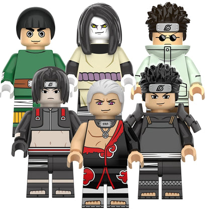 Bargain Brix Manga Ninja Warrior Collectible Figurines