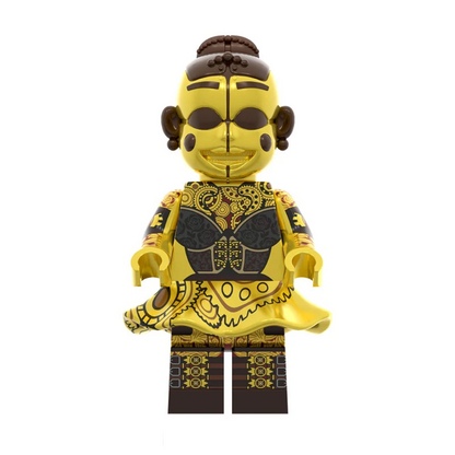 Bargain Brix Mechanical Dancer Animatronic Iconic Mascot Minifigure Set – Horror-Style Collectible