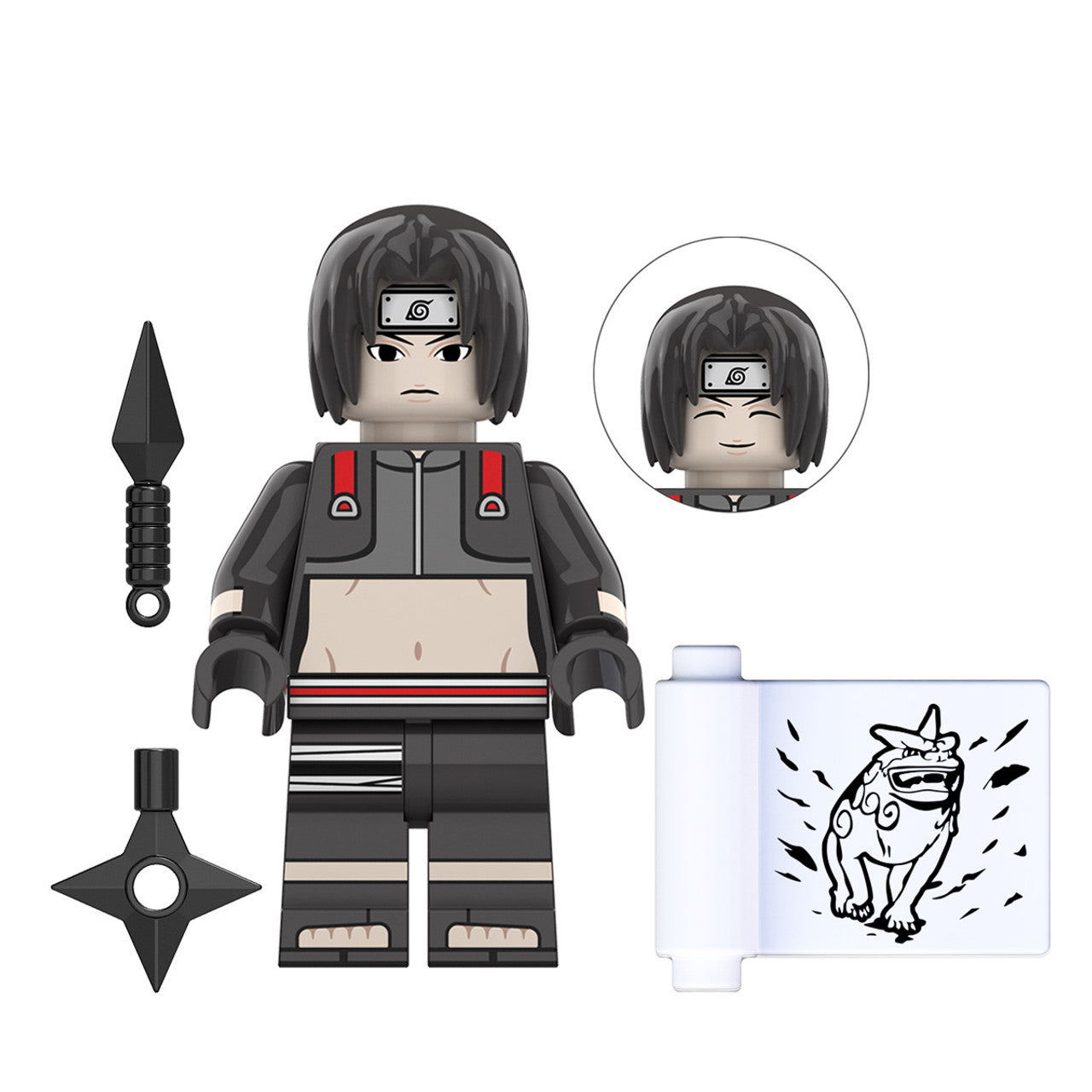 Bargain Brix Ninja Warrior 1 Manga Ninja Warrior Collectible Figurines