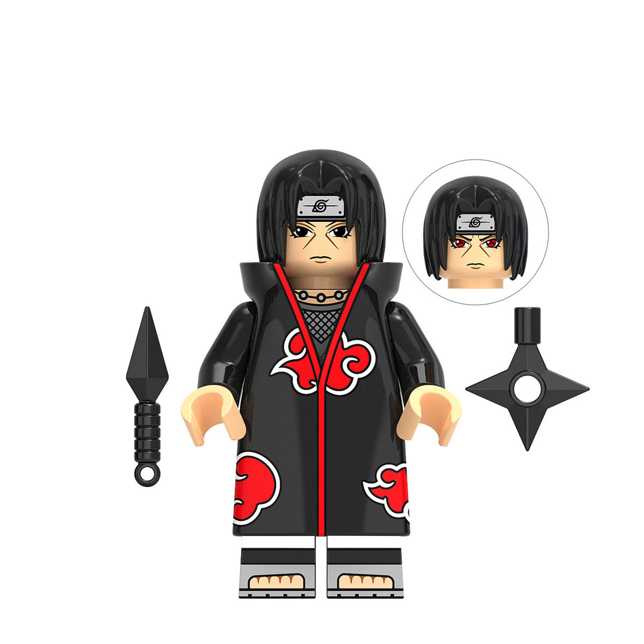 Bargain Brix Ninja Warrior 6 Manga Ninja Warrior Collectible Figurines