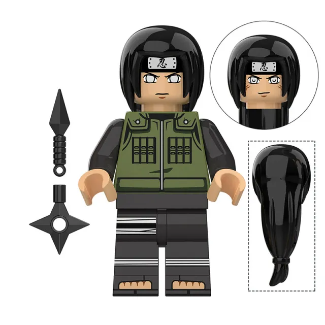 Bargain Brix Ninja Warrior 6 Manga Ninja Warrior Collectible Figurines