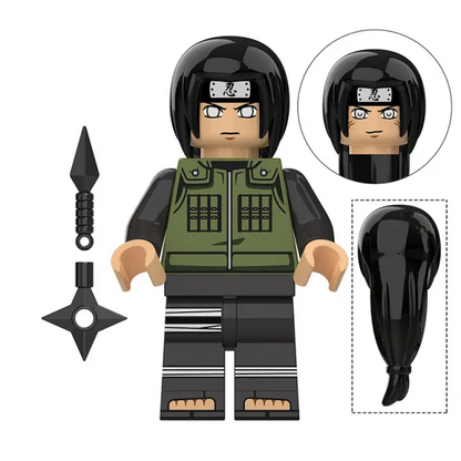 Bargain Brix Ninja Warrior 6 Manga Ninja Warrior Collectible Figurines
