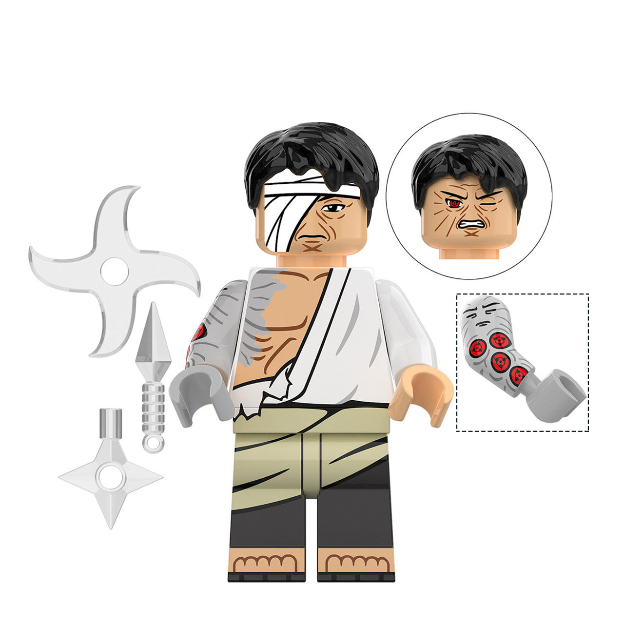 Bargain Brix Ninja Warrior 8 Manga Ninja Warrior Collectible Figurines