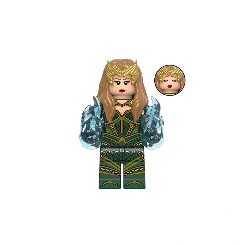 Bargain Brix Ocean Queen Sorceress Justice Guardian Heroes Figurine Set