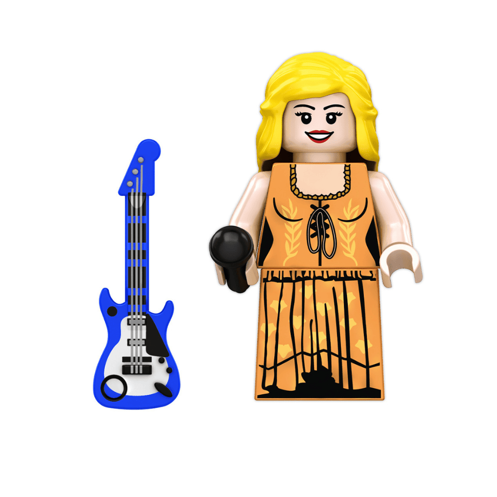 Bargain Brix Pop Icon 6 Pop Music Icon Figurines