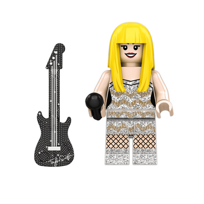 Bargain Brix Pop Icon 7 Pop Music Icon Figurines