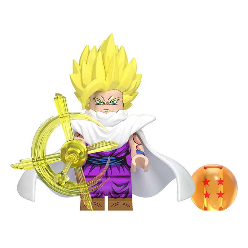 Bargain Brix Power Warrior 4 Anime Power Warrior Figurines